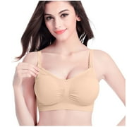Hvot\u0026aat Nursing Bras for Breastfeeding Ultra Comfort Push Up Wireless Seamless Underwear Maternity Pregnancy Bra